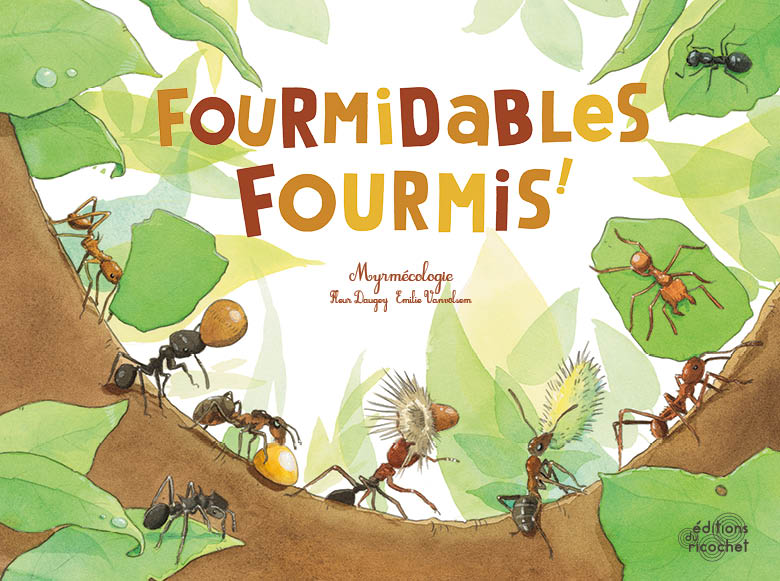 Fourmidable fourmis COUV BD editions ricochet